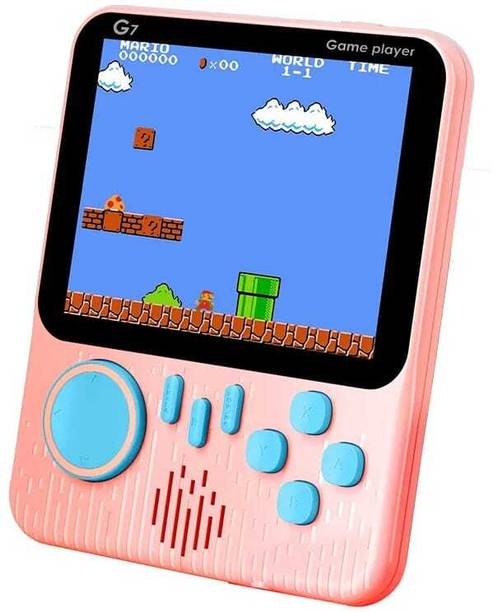 G7 Portable Handheld Game Console with 3.5 Inch Screen & 666 Games Exclusive Edition