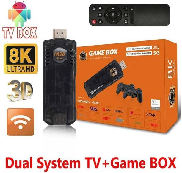 8k Ultra HD Gaming Beast: Game Box with Android TV System With 20000+ Games Limited Edition