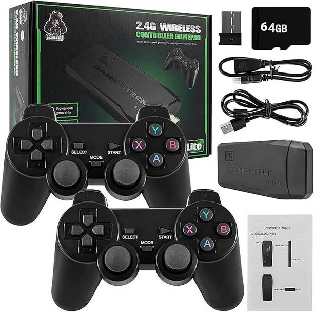 Video Game Player with 20000+ Retro Game HDMI Output Dual Player-4KGame Stick17 5th Anniversary Edition