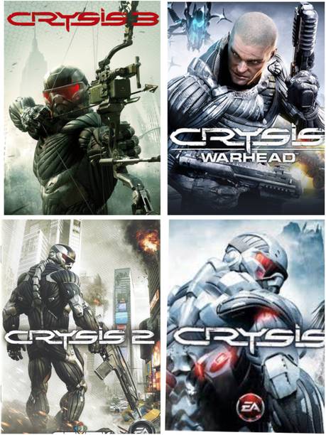 Crysis 4in1 Combo PC GAMES (offline only) Full Game Complete Game Complete Edition