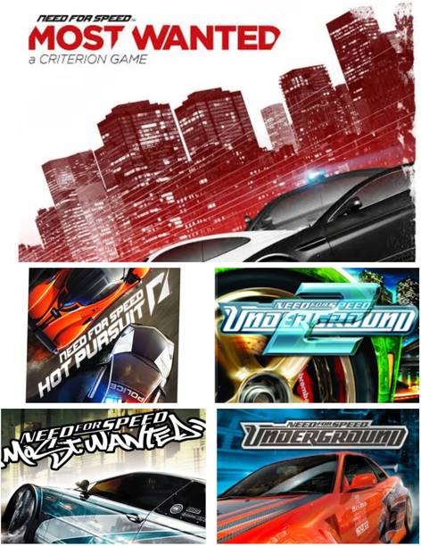 Need of speed mw series 4in1 Combo PC GAMES (offline only) Full Complete Game Complete Edition