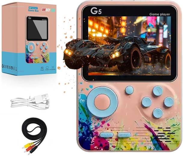 G5 500 in 1 Retro Game Box Only for 1Player Handheld Classical Limited Edition_4 5th Anniversary Edition