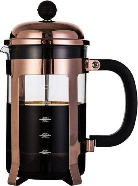 InstaCuppa FrenchPress Coffee Maker with 4 Part Superior Filtration 350 ml 4 Cups Coffee Maker
