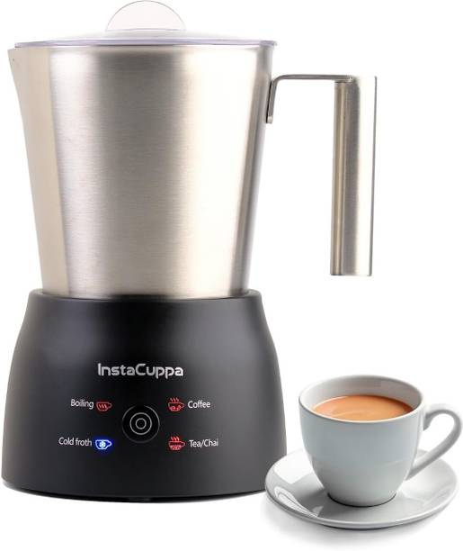 InstaCuppa Automatic Chai Maker with Auto Shut-Off | Make 600ML Indian Tea without Spills 2 Cups Coffee Maker