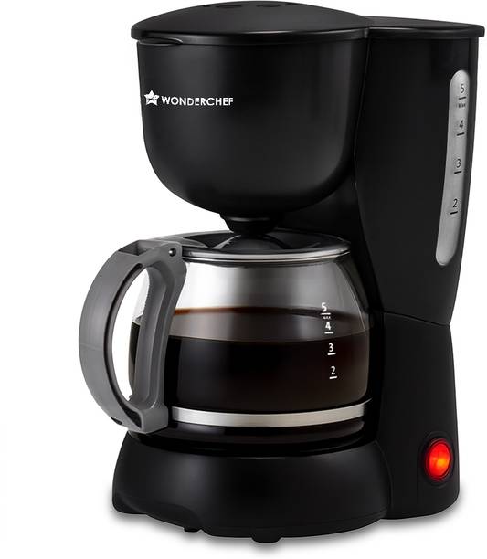 WONDERCHEF Veneto Brew Coffee Machine, 550 W, 6 Cups Coffee Maker