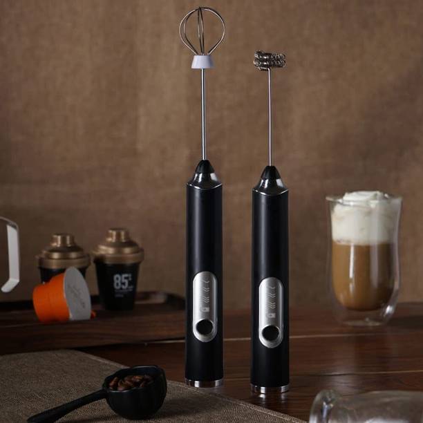 FINARO Milk Frother Hand Blender Coffee Frother Blender 10 Cups Coffee Maker
