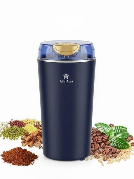 AthriAura Athri Aura Portable Electric Grinder-Compact Multi Use for Coffee Beans Personal Coffee Maker