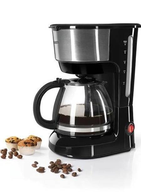Glen SA9052CMNEW Coffee Brewer Machine for Home & Office 750 ML | Anti-drip system 600 W | Made of ABS Plastic 6 Cups Coffee Maker