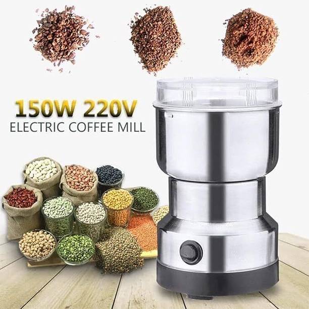 Nima 2024 Stainless Steel Household Electric Coffee Bean Powder Grinder Maker 6 Cups Coffee Maker