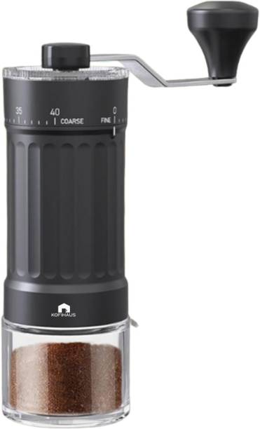 KOFIHAUS Manual Coffee Grinder for Espresso, French Press, Pour Over & Cold Brew 2 Cups Coffee Maker