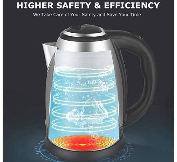 DN BROTHERS ® Electric Kettle Extra Large Tea Coffee Maker Water Boiler with Handle DN 374 Beverage Maker