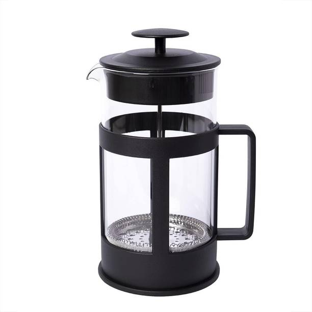 TCKW Classic French Press Coffee And Tea Maker, Borosilicate Glass Body 1000 ML Coffee Maker