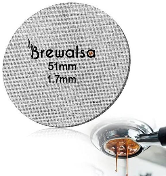 Brewalsa Puck Screen for 51mm portafilters for Consistent Extraction Delonghi,vantro,etc Coffee Maker