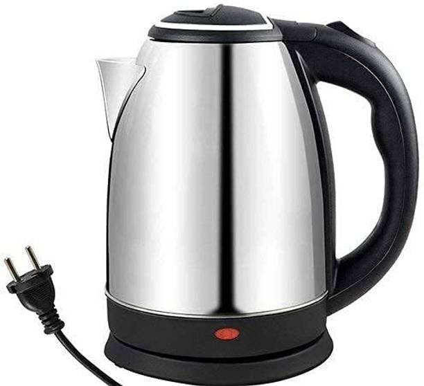 PRATYANG Electric Tea Kettle, Water Boiler & Heater, 2 L, Stainless Steel. 6 Cups Coffee Maker