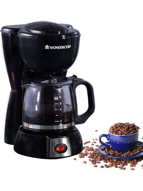 WONDERCHEF Onyx Brew Coffee Machine 6 Cups Coffee Maker