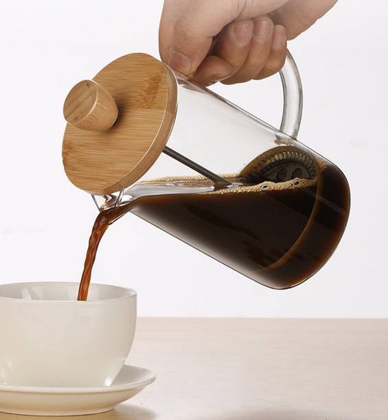 ROSEFINCH RF-01 WOODEN FROTHER 8 Cups Coffee Maker