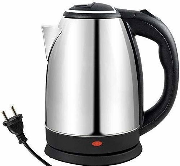 PRATYANG Strong Stainless Steel Body Tea and Coffee Maker Electric Kettle (2L) 9 Cups Coffee Maker