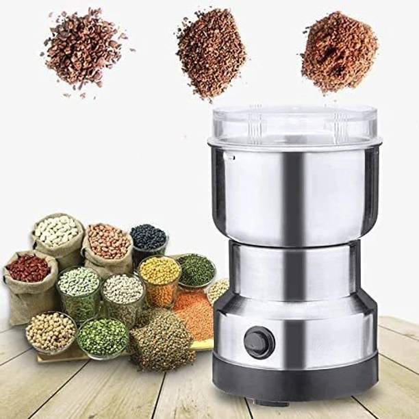 shukan enterprise Electric Coffee Grinder for Beans & Spice Grinder with Removable Grinding Personal Coffee Maker