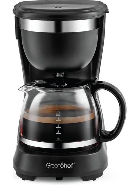 Greenchef Automated Electric Drip coffee maker - Brewin 600Watts 6 Cups Coffee Maker