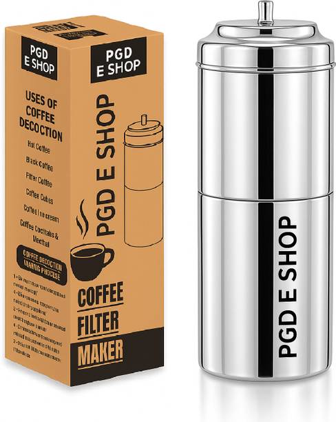 CENTURA Premium Stainless Steel South Indian Coffee Filter Coffee maker 100ml 2 Cups Coffee Maker