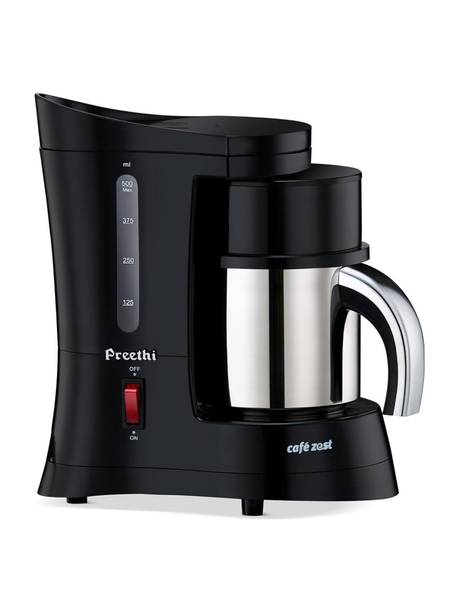 Preethi Café Zest Black - Drip Coffee Maker 25 Cups Coffee Maker