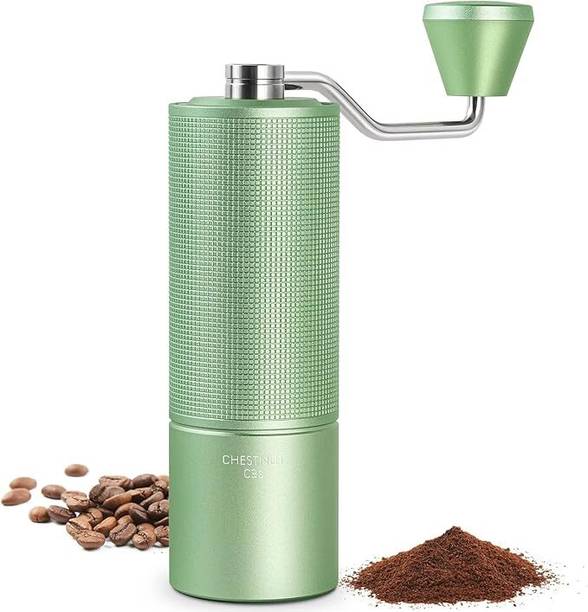 TIMEMORE C3S Manual Coffee Grinder (Green) 2 Cups Coffee Maker