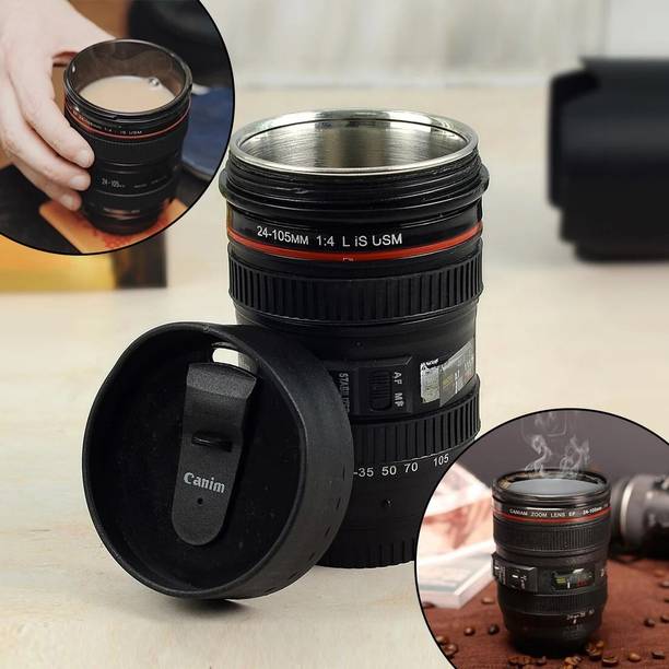 Kashvi 4763_konvex_camera_coffee_mug Personal Coffee Maker