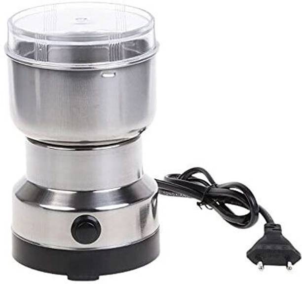 saluna Coffee Grinder Electric Multifunction Small Food Grinder Grain Grinder, Portable Coffee Bean Seasonings Spices Mill Powder Machine for Whole Coffee Beans, Spices, Herbs & Nuts. Coffee Maker