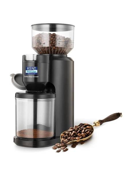 KENT Coffee Bean Grinder 150W|Burr Grinding System Maintains Flavour&Aroma 2 Cups Coffee Maker