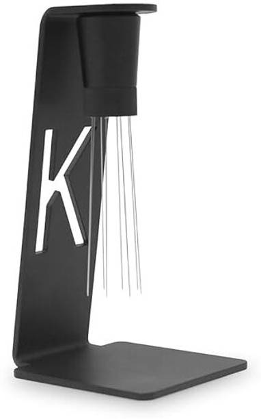 KOFIHAUS Coffee Needle WDT Tool – Black Stainless Steel 0.4 mm × 8 Needles Coffee Maker 2 Cups Coffee Maker