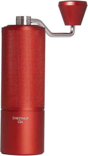 TIMEMORE Manual Coffee Grinder Chestnut C3S - 38 mm S2C660 Burr for Pour Over & Espresso 3 Cups Coffee Maker