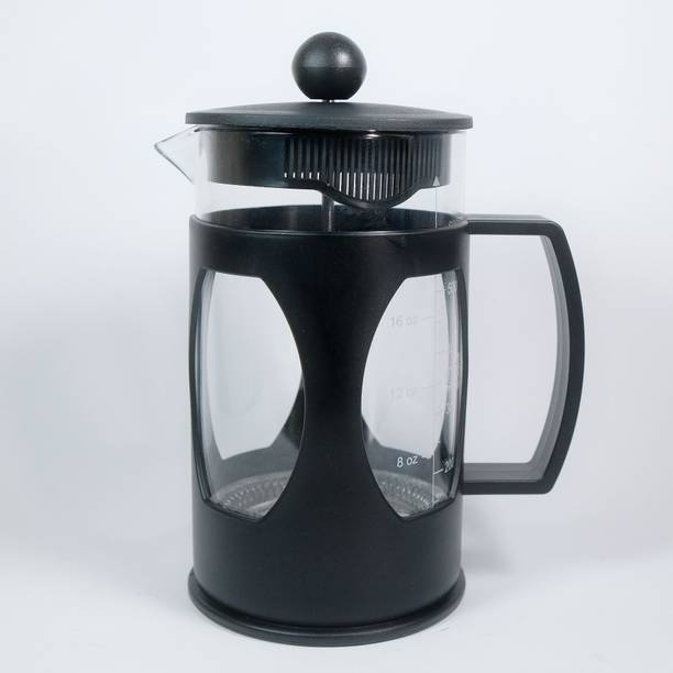 THE BEAN CO French Press Coffee Maker | 3 Level Filteration (600 ML) 4 Cups Coffee Maker