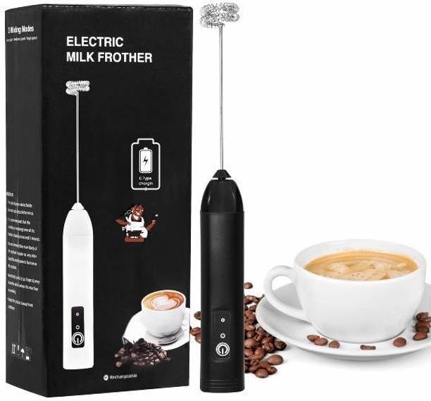 GIZMOSOUL Milk Frother Handheld USB, Rechargeable Electric Coffee Beater, egg beater Personal Coffee Maker