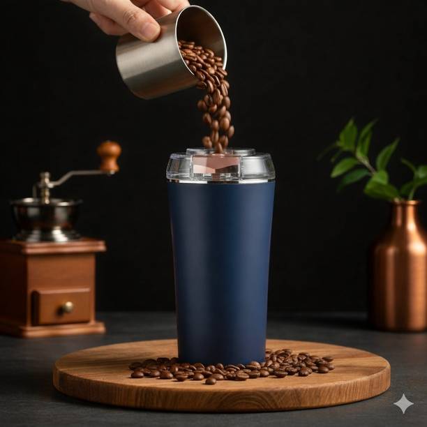 SHIVASY 4-Blade Electric Coffee & Spice Grinder – Stainless Steel Portable Mixer Coffee Maker