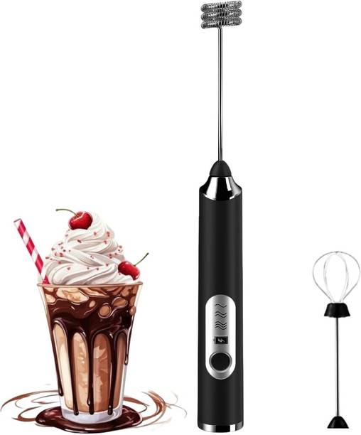 dhriyag Electric with Double Whisk | C Type Rechargeable Coffee Maker Machine for Home 5 Cups Coffee Maker