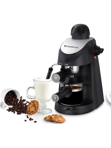 WONDERCHEF Regenta Espresso Coffee Machine with Steamer 5 Bar Coffee Maker