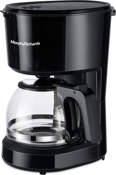 Morphy Richards Europa Anti-Drip Function|Dry Heat Protection|Warming Plate|2 Years Product Warranty 6 Cups Coffee Maker