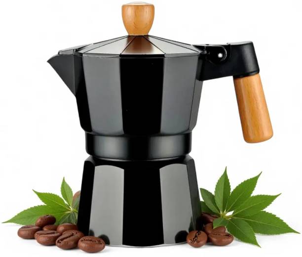AASHONEE Aluminum Stovetop Espresso Maker 3 Cups Coffee Maker