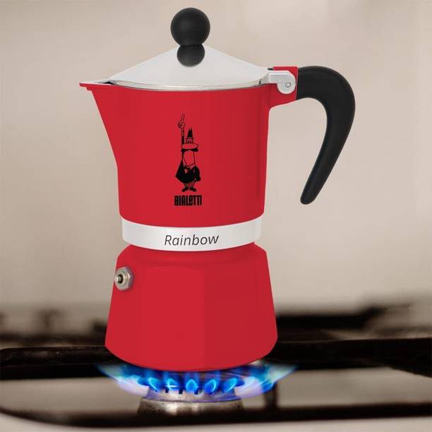 Bialetti Rainbow Espresso Maker 3 Cups Coffee Maker