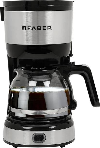 FABER FCM 0.6L SS BK 5 Cups Coffee Maker