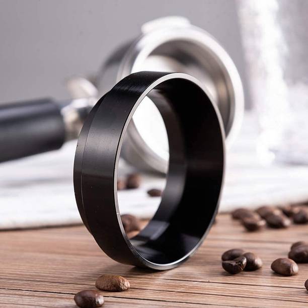 Brewalsa 53mm Magnetic Coffee Dosing Ring Black, Fits Breville - Sage 54mm Portafilters Coffee Maker