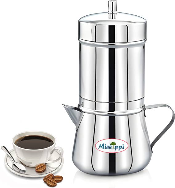 MISSIPPI 150 ml Stainless Steel South Indian Drip coffee Maker/Coffee Filter 3 Cups Coffee Maker