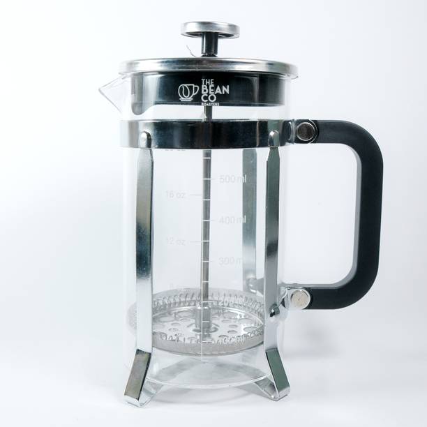 THE BEAN CO French Press Coffee Maker 600 ML | With 3 Level Filtration System 4 Cups Coffee Maker