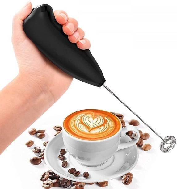 ELK Mini Coffee Milk Egg Beater Electric Foam Hand Blendr Mixer Classic Sleek Design Personal Coffee Maker