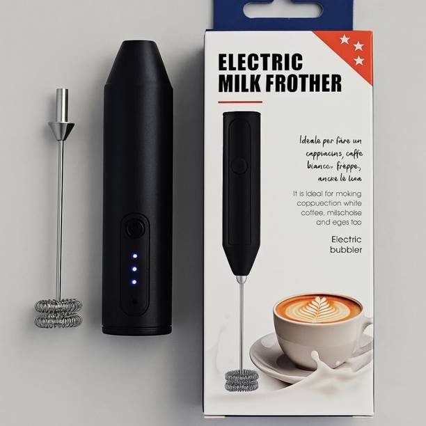 FINARO Cordless USB Rechargeable Milk Frother Whisk for Coffee Foam Making Personal Coffee Maker