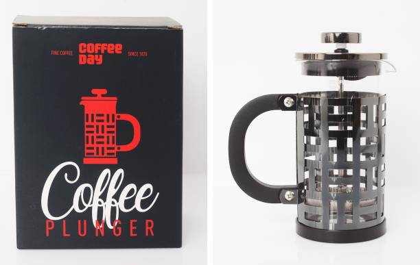 Cafe Coffee Day Coffee Plunger 350 ml 4 Cups Coffee Maker