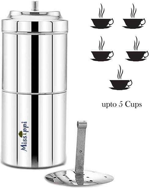 MISSIPPI 500 ml Coffee Filter Drip coffee maker/Filter south Indian style Coffee Filter 5 Cups Coffee Maker