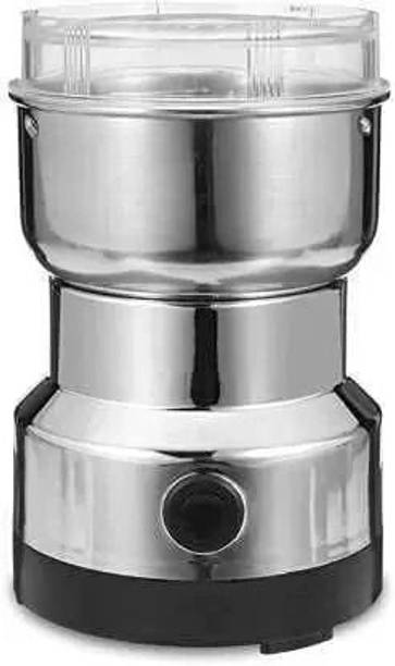 Nima Stainless Steel Household Electric Coffee Bean Powder Grinder Maker 5 Cups 5 Cups Coffee Maker