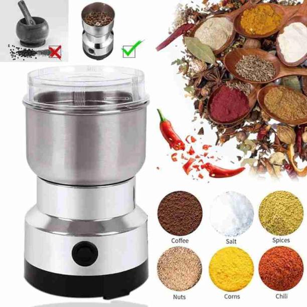DREZII Grinder, Electric Coffee Bean & Spice Mill, 150W, Stainless Steel Blades Personal Coffee Maker