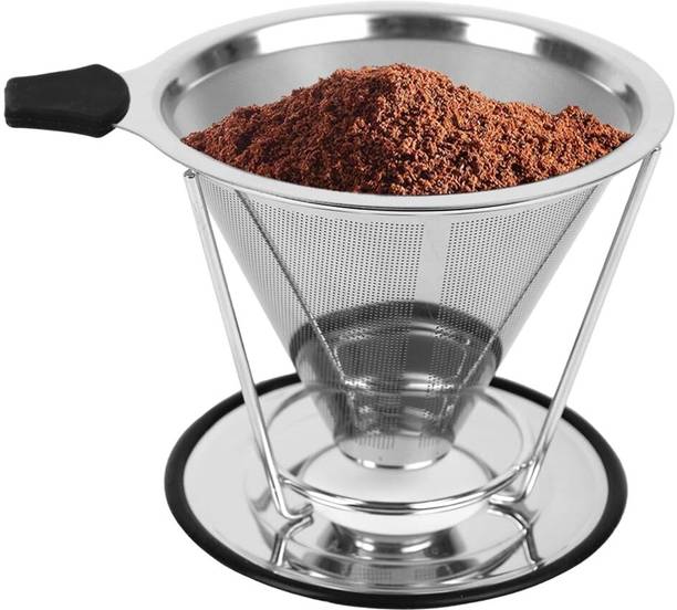 HANNEA Stainless Steel Coffee Dripper Personal Coffee Maker